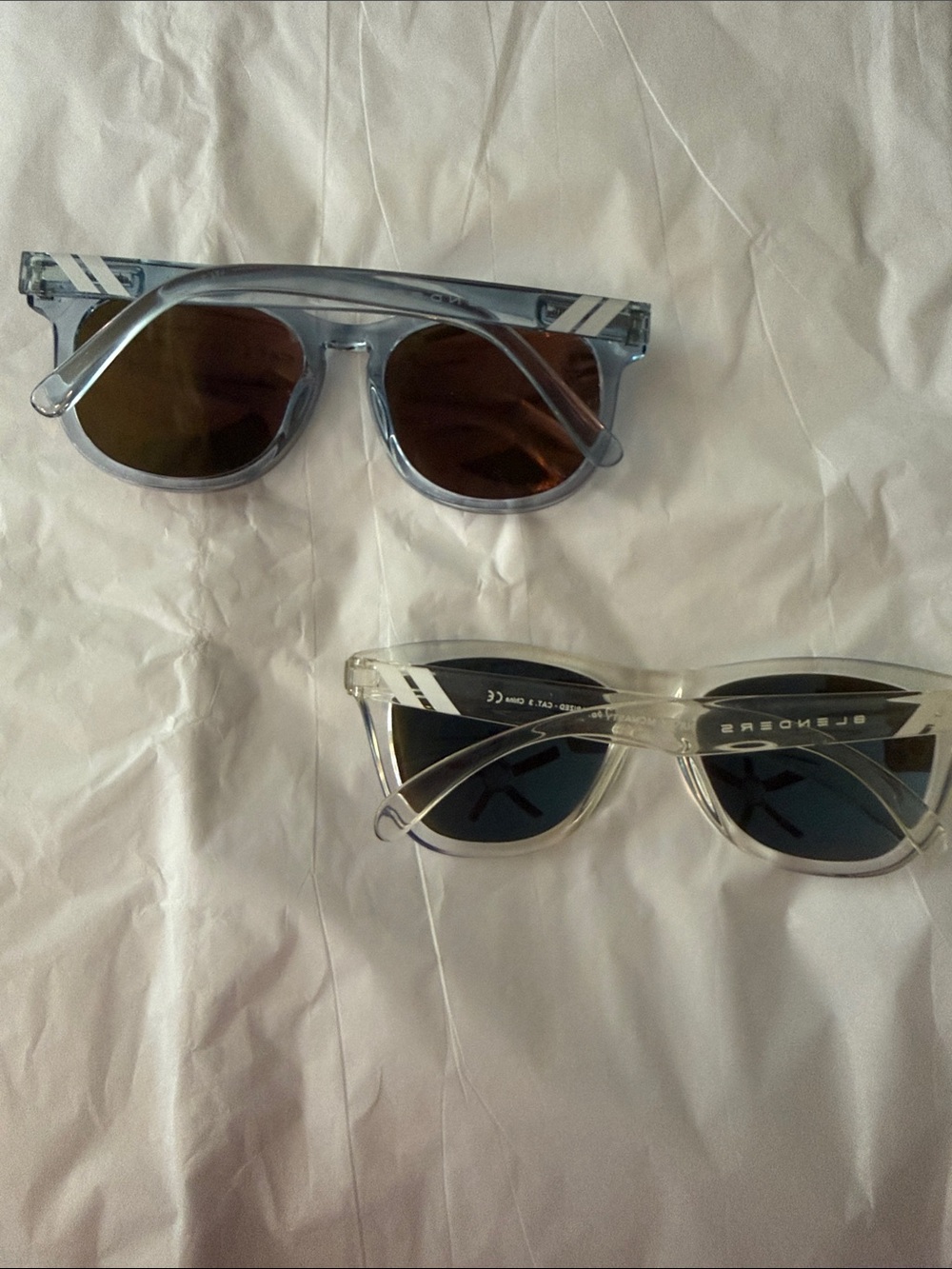 BLENDERS Mirrored Lens Sunglasses bundle — Pink/Blue Reflective Lenses - Picture 2 of 8